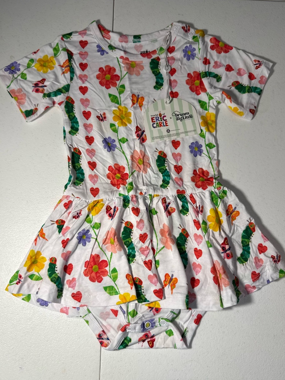 The Very Hungry Caterpillar Dress with Bodysuit